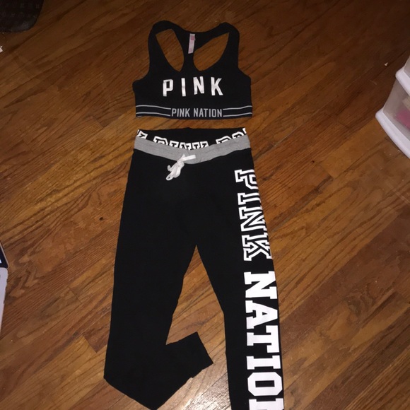 Pink Nation work out outfit - Picture 1 of 1